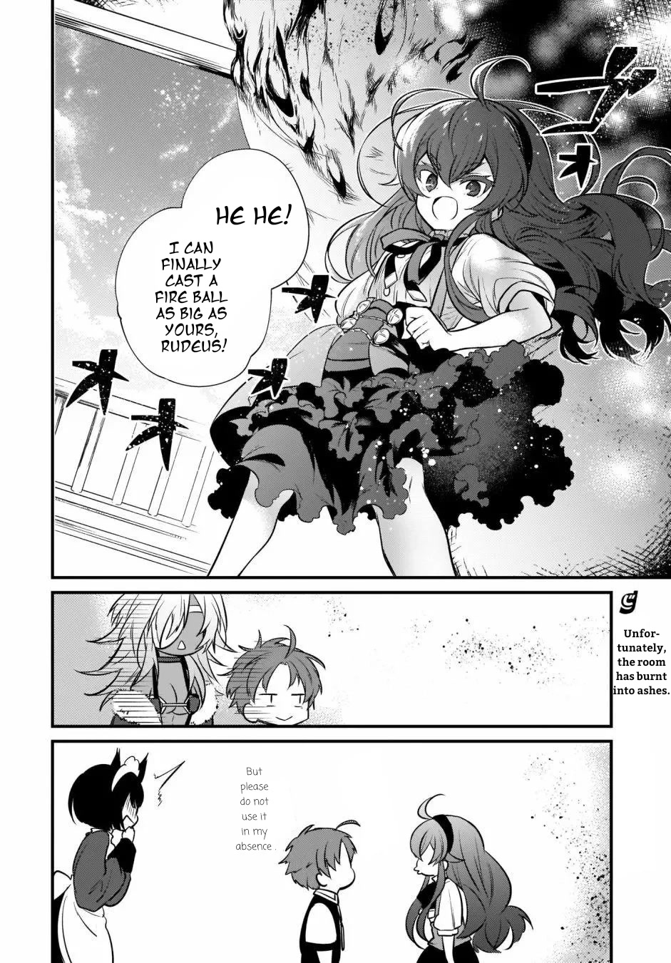 Mushoku Tensei: Even If It's a 4-Koma, I'll Get Serious Chapter 9 page 15 - Chapter 9