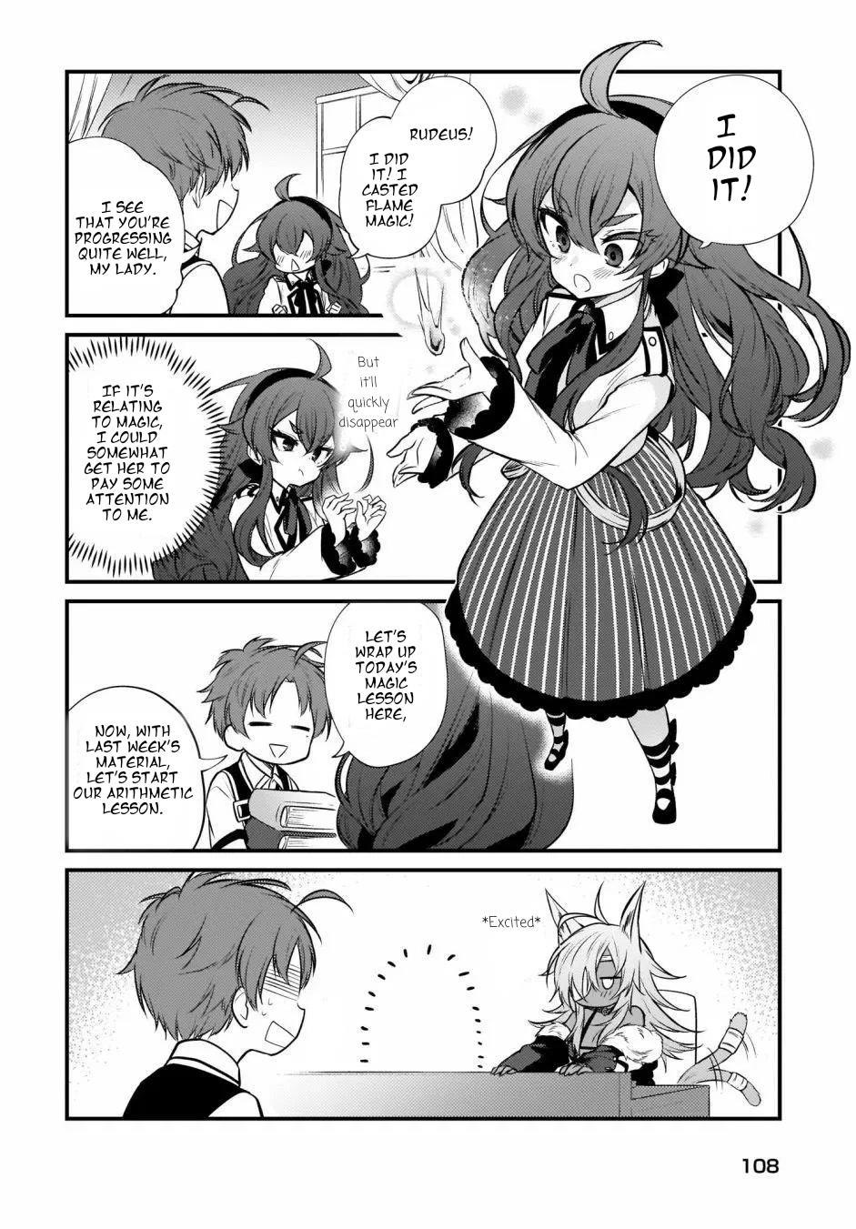 Mushoku Tensei: Even If It's a 4-Koma, I'll Get Serious Chapter 9 page 3 - Chapter 9