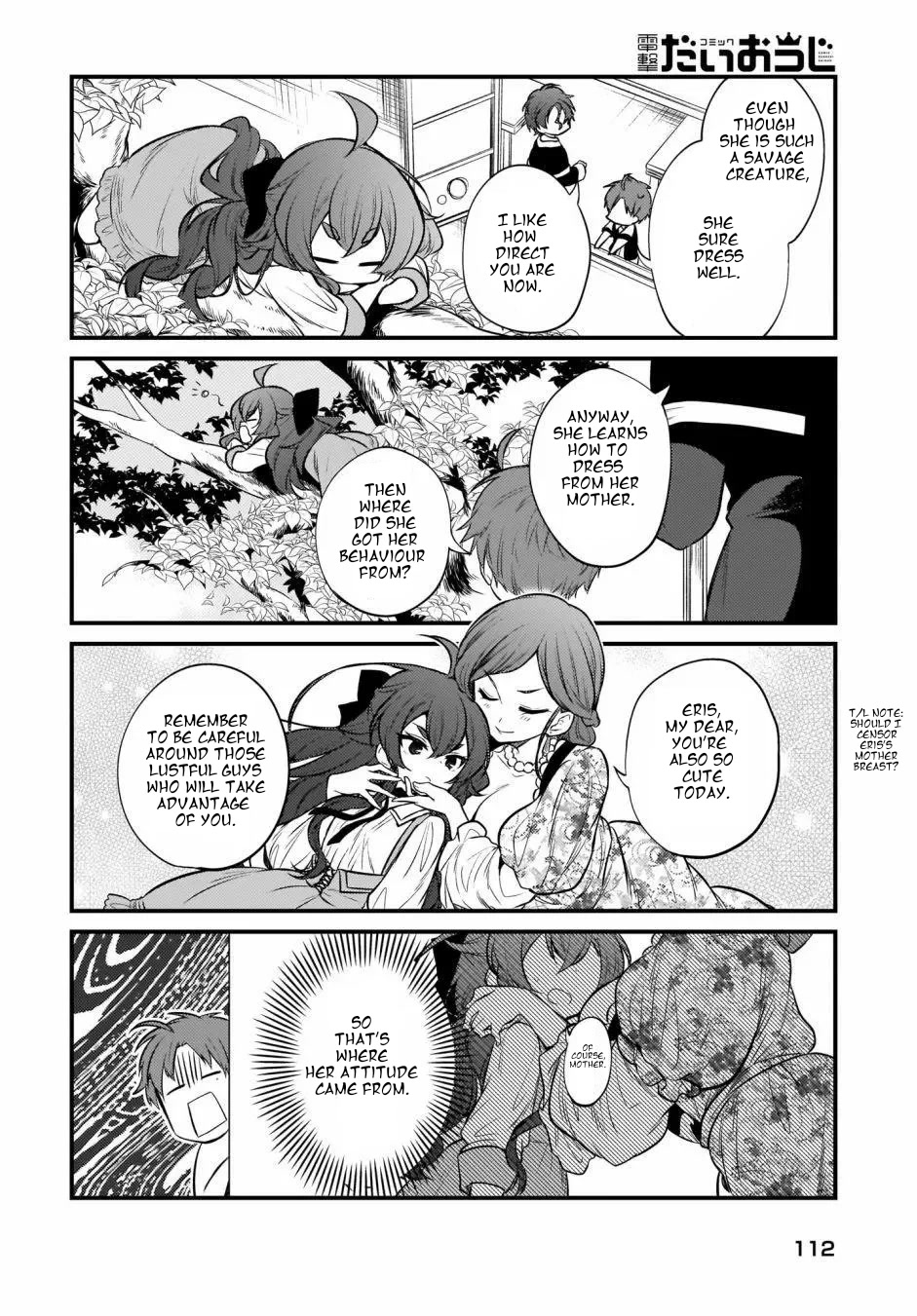 Mushoku Tensei: Even If It's a 4-Koma, I'll Get Serious Chapter 9 page 7 - Chapter 9