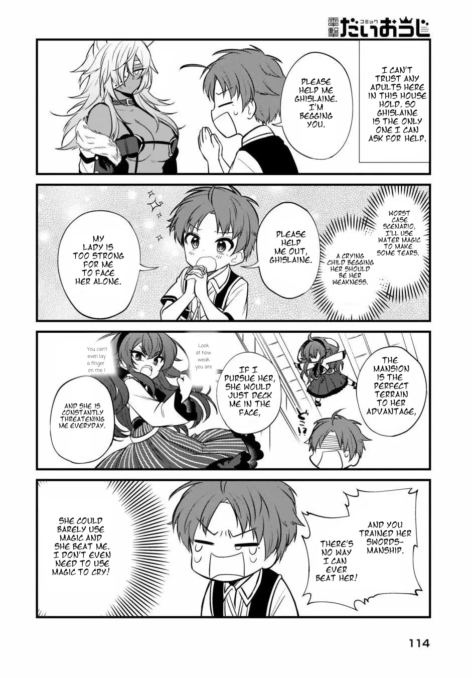 Mushoku Tensei: Even If It's a 4-Koma, I'll Get Serious Chapter 9 page 9 - Chapter 9