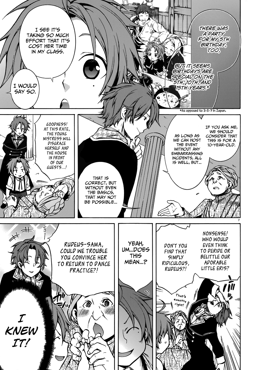 Mushoku Tensei - Isekai Ittara Honki Dasu Chapter 10 page 7 - Chapter 10: Eris’ Depression