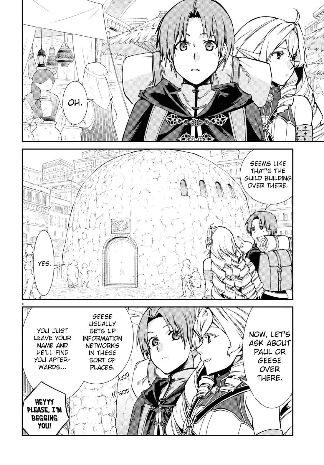 Mushoku Tensei - Isekai Ittara Honki Dasu Chapter 100 page 6 - Chapter 100: Labyrinth City Rapan