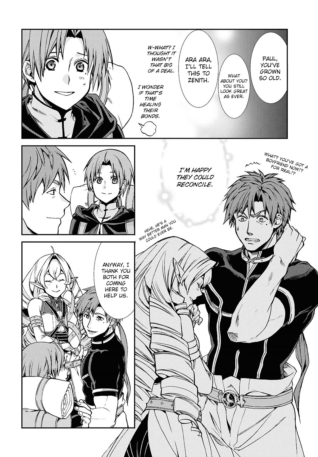 Mushoku Tensei - Isekai Ittara Honki Dasu Chapter 101 page 14 - Chapter 101: Status Check