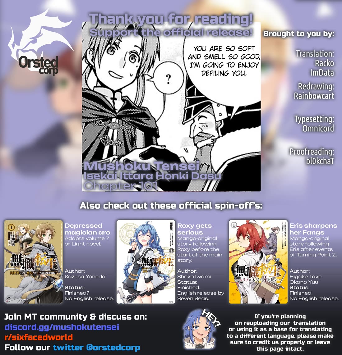 Mushoku Tensei - Isekai Ittara Honki Dasu Chapter 101 page 35 - Chapter 101: Status Check