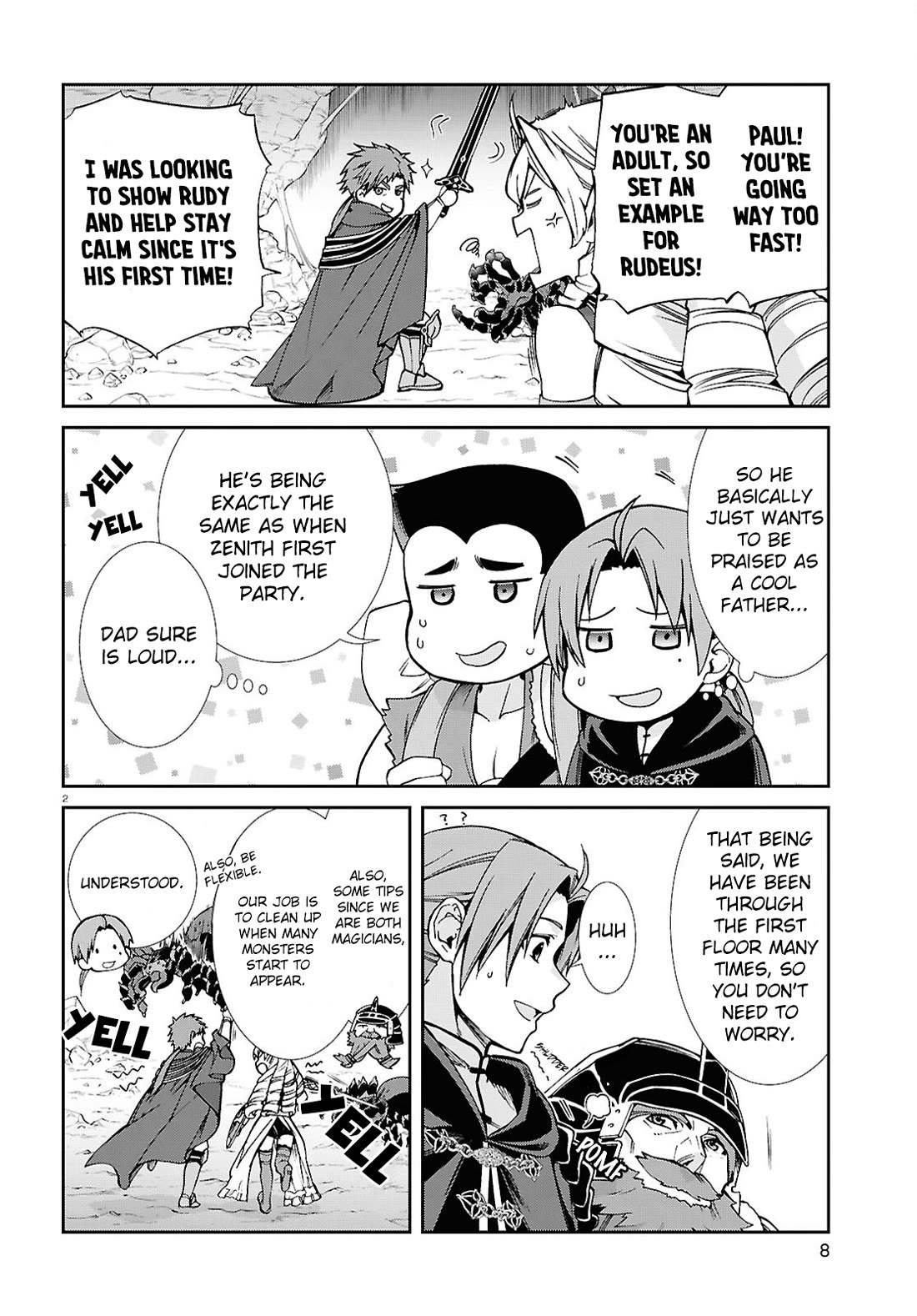 Mushoku Tensei - Isekai Ittara Honki Dasu Chapter 102 page 5 - Chapter 102: Entering The Labyrinth
