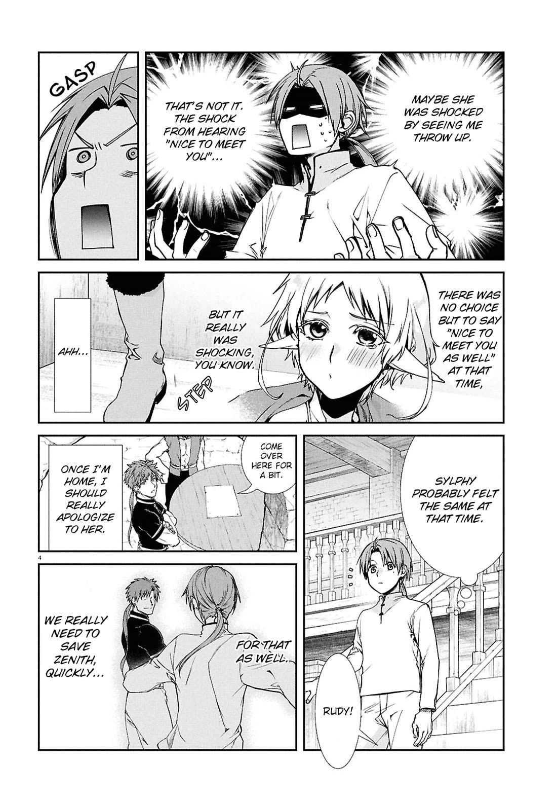 Mushoku Tensei - Isekai Ittara Honki Dasu Chapter 104 page 4 - Chapter 104: The Persistent Mage