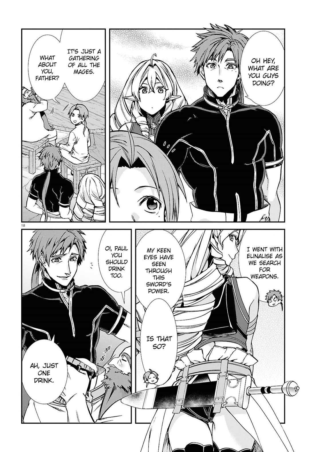 Mushoku Tensei - Isekai Ittara Honki Dasu Chapter 105 page 18 - Chapter 105: Going Smoothly