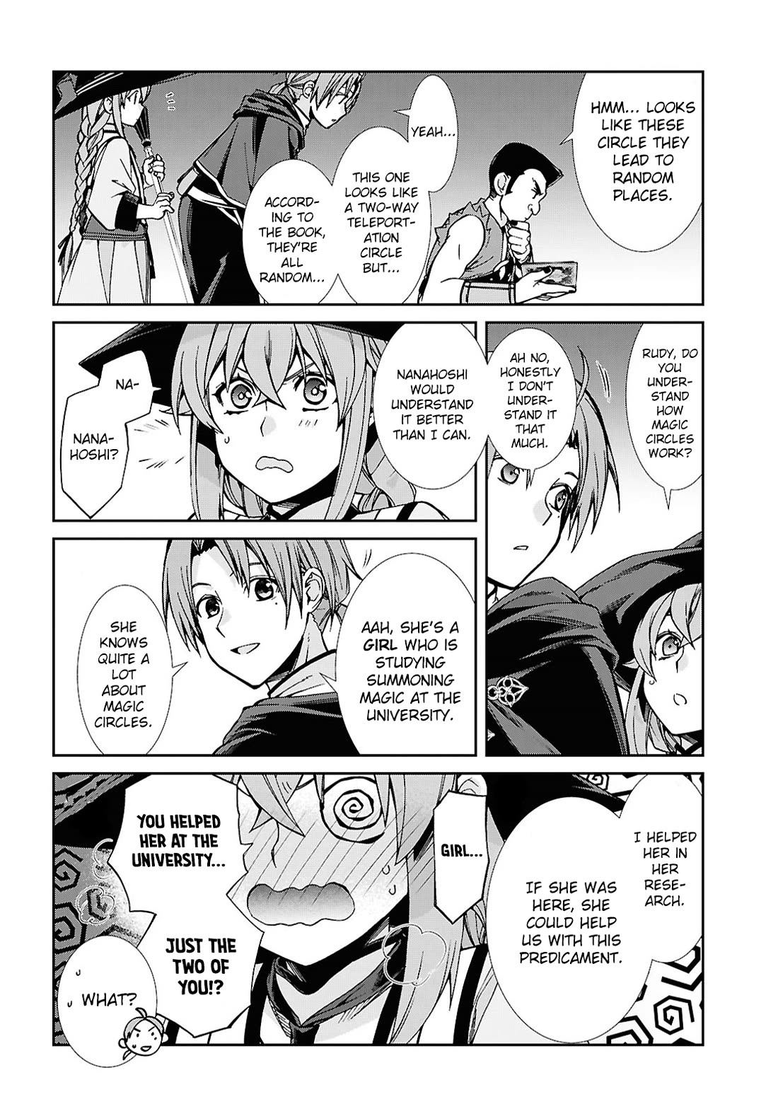 Mushoku Tensei - Isekai Ittara Honki Dasu Chapter 106 page 6 - Chapter 106: Magic Circles of The Sixth Floor
