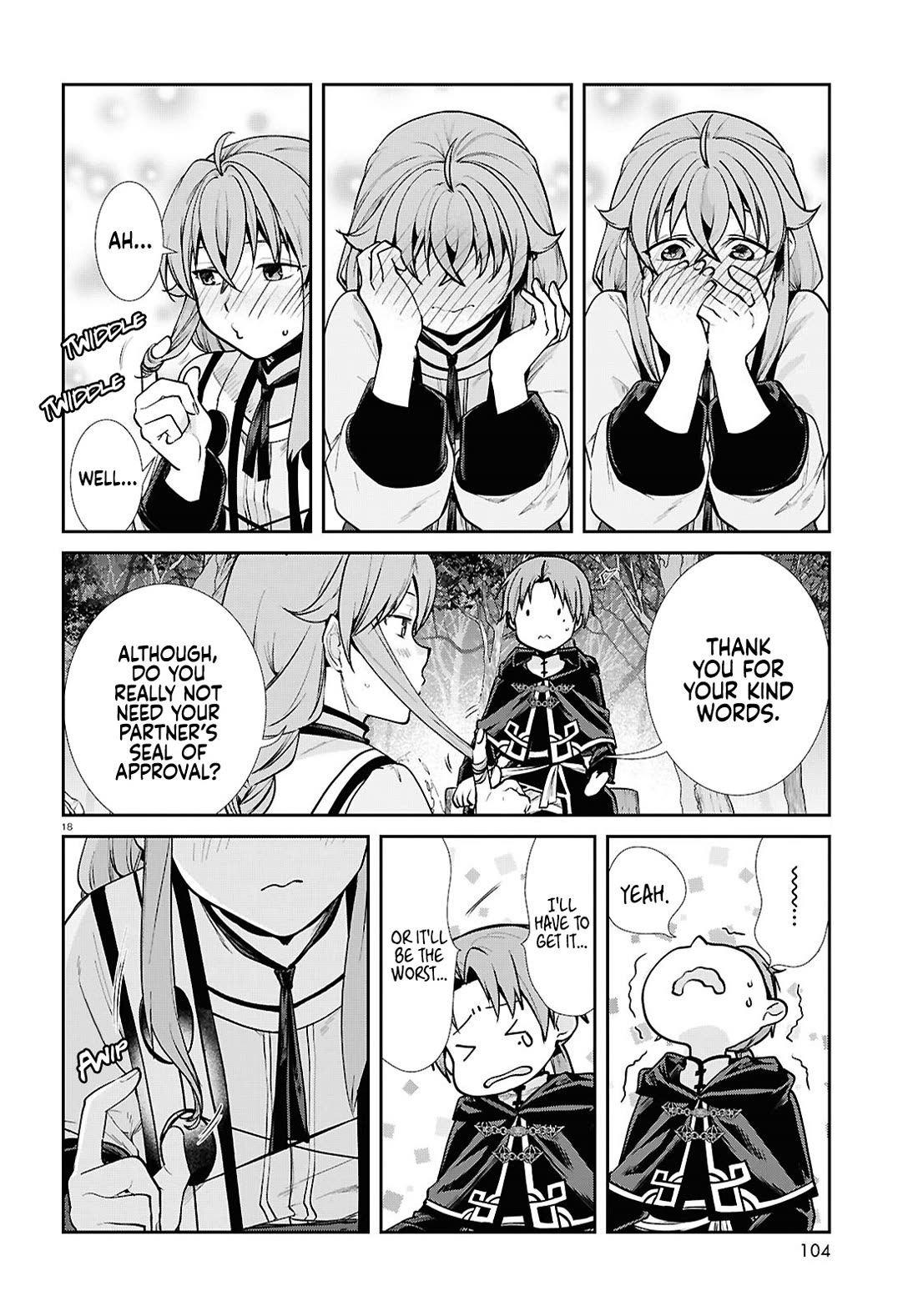 Mushoku Tensei - Isekai Ittara Honki Dasu Chapter 115 page 18 - Chapter 115