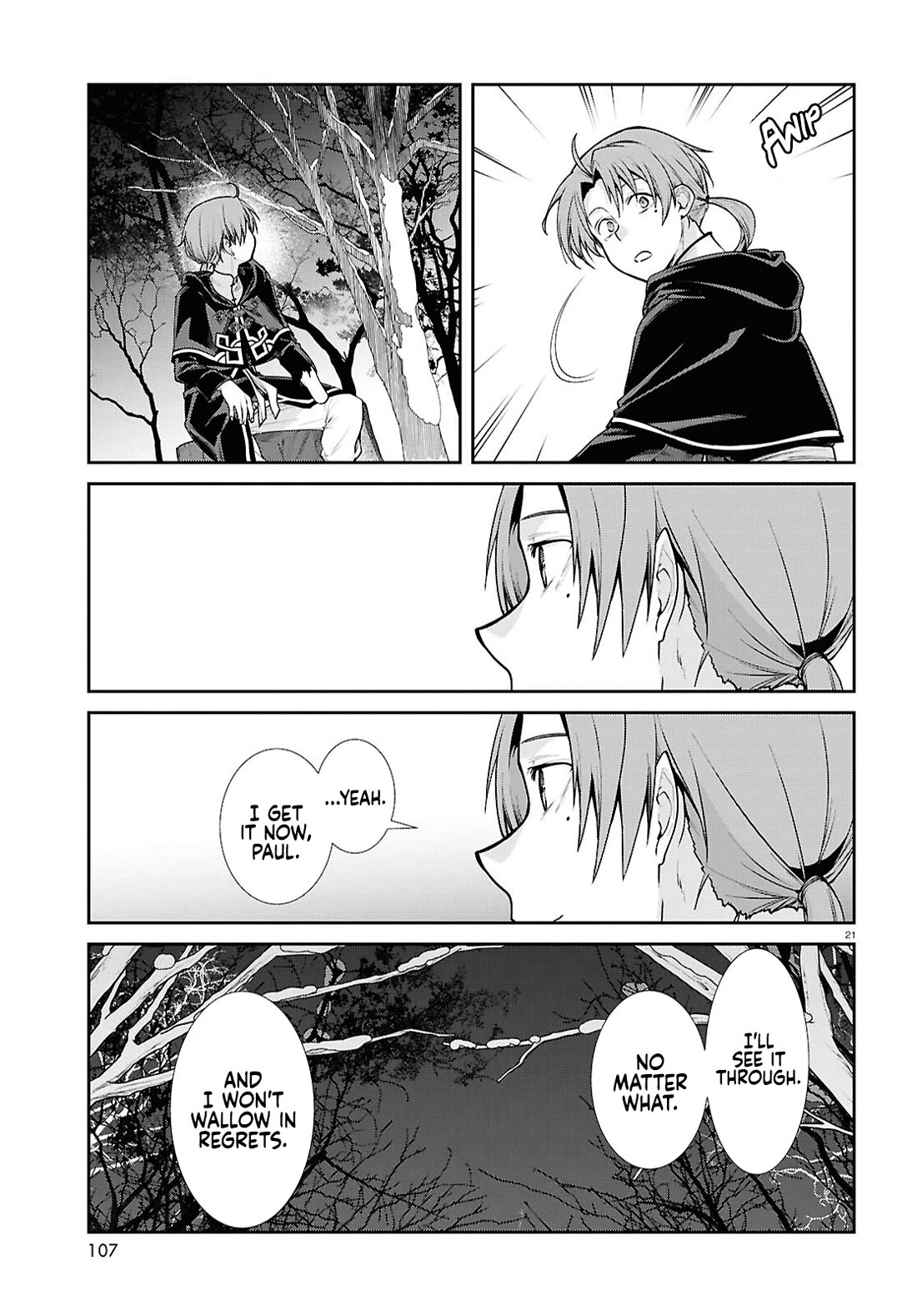 Mushoku Tensei - Isekai Ittara Honki Dasu Chapter 115 page 21 - Chapter 115