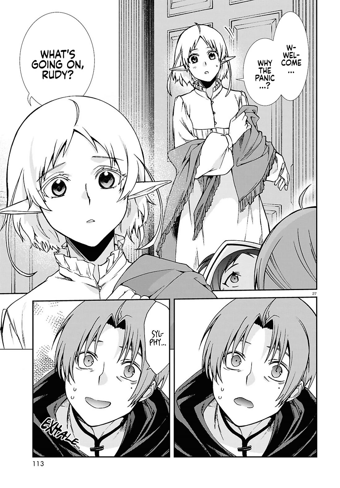 Mushoku Tensei - Isekai Ittara Honki Dasu Chapter 115 page 27 - Chapter 115