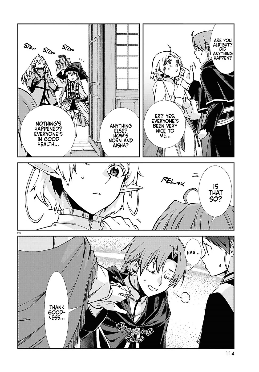 Mushoku Tensei - Isekai Ittara Honki Dasu Chapter 115 page 28 - Chapter 115