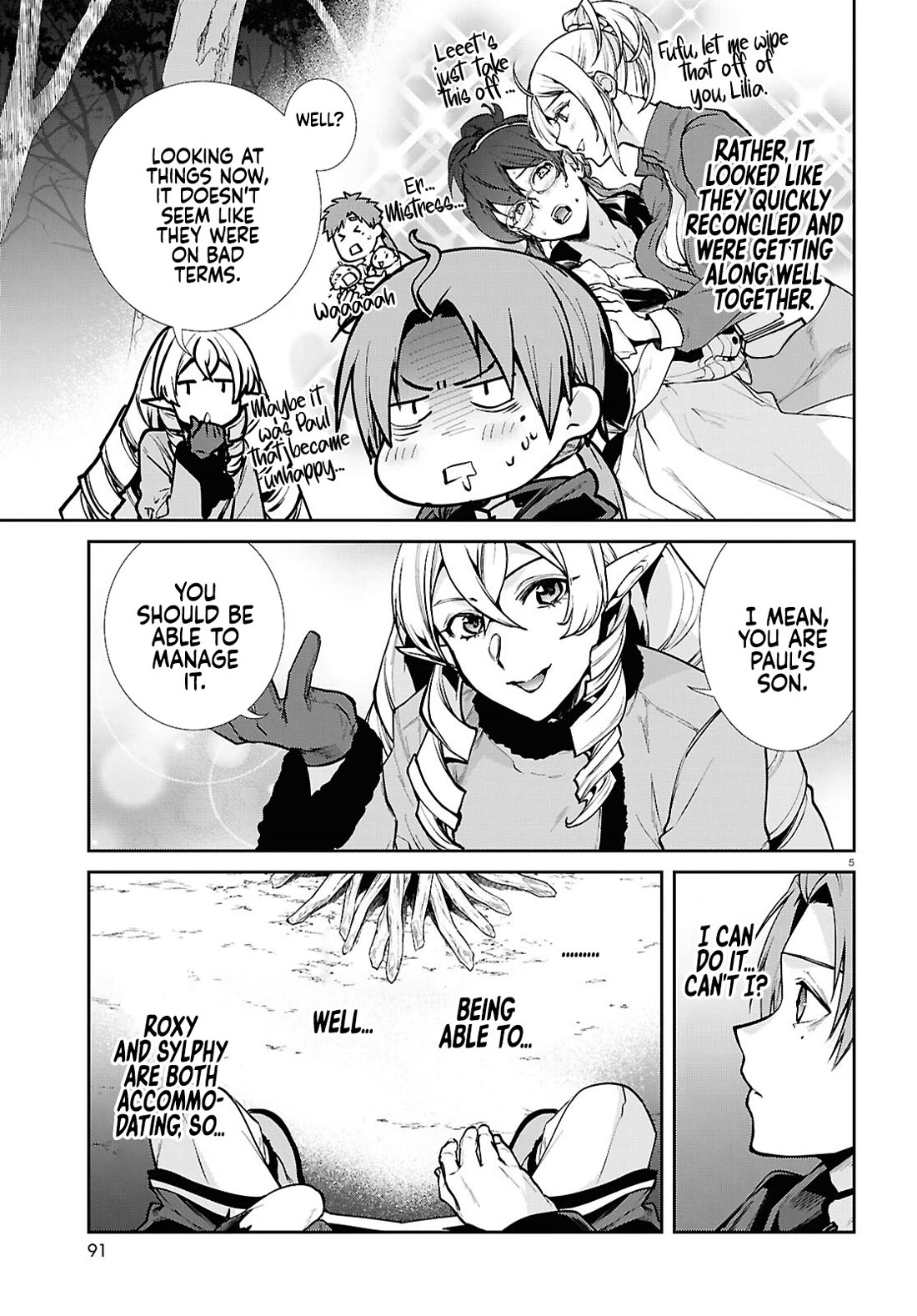 Mushoku Tensei - Isekai Ittara Honki Dasu Chapter 115 page 6 - Chapter 115