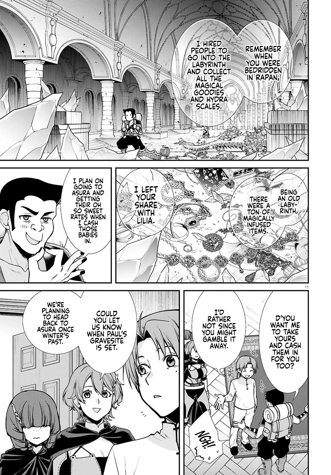 Mushoku Tensei - Isekai Ittara Honki Dasu Chapter 116 page 12 - Chapter 116: Pandemonium