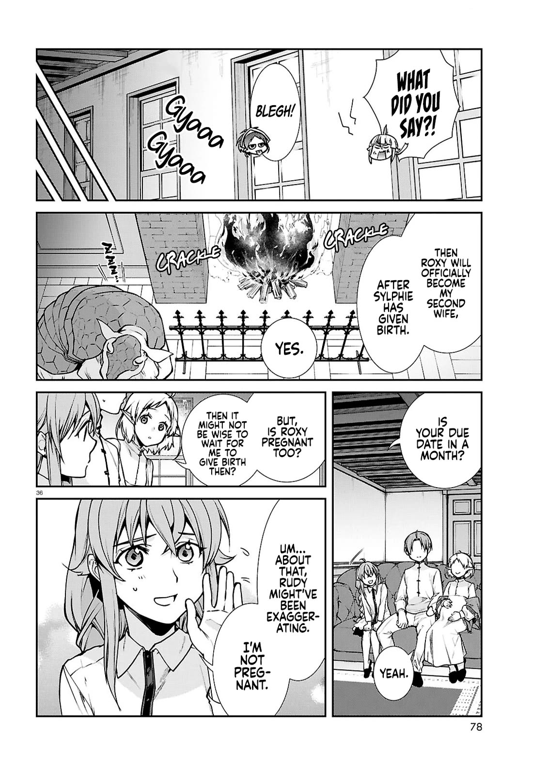 Mushoku Tensei - Isekai Ittara Honki Dasu Chapter 116 page 37 - Chapter 116: Pandemonium