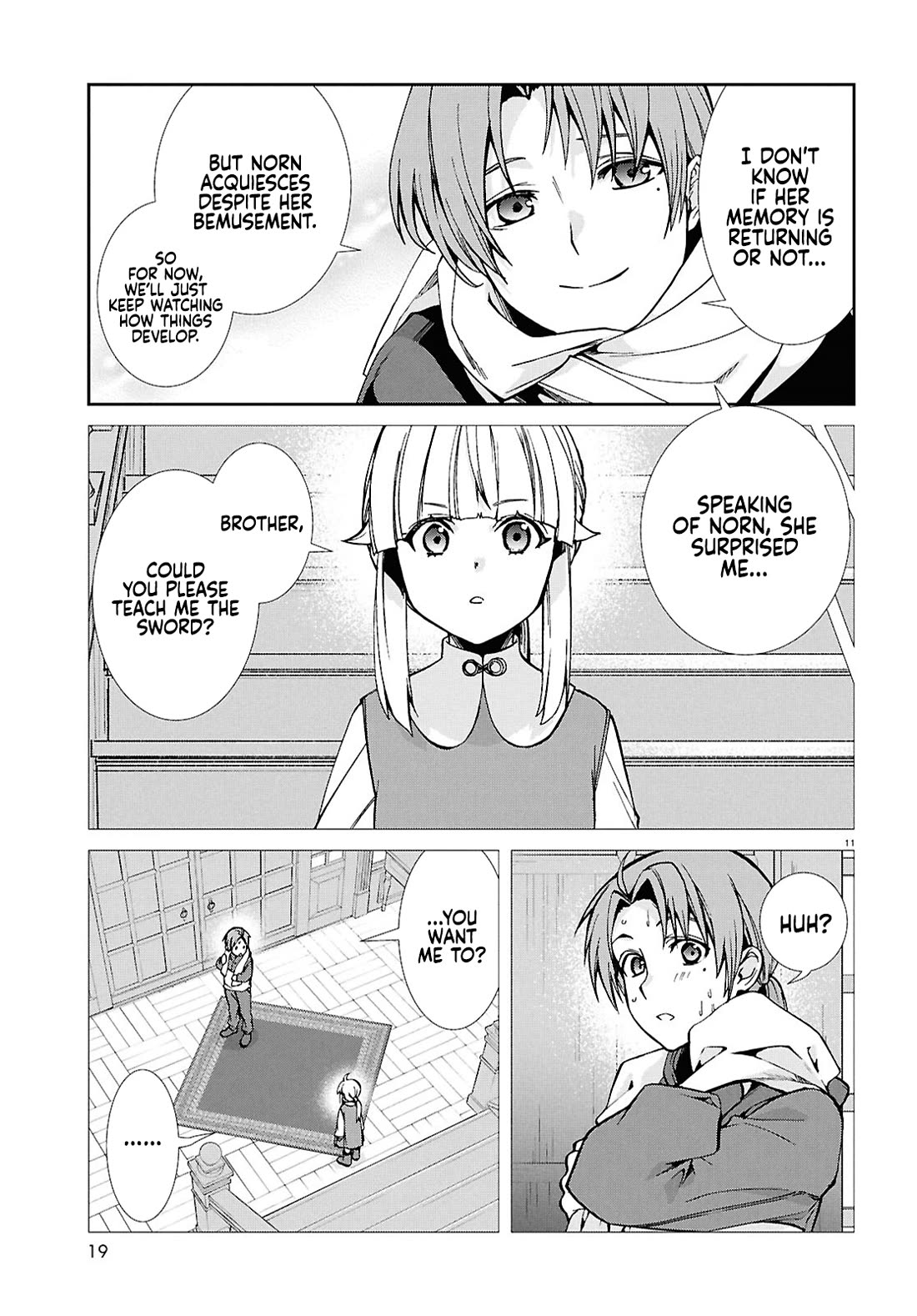 Mushoku Tensei - Isekai Ittara Honki Dasu Chapter 117 page 15 - Chapter 117: Birth