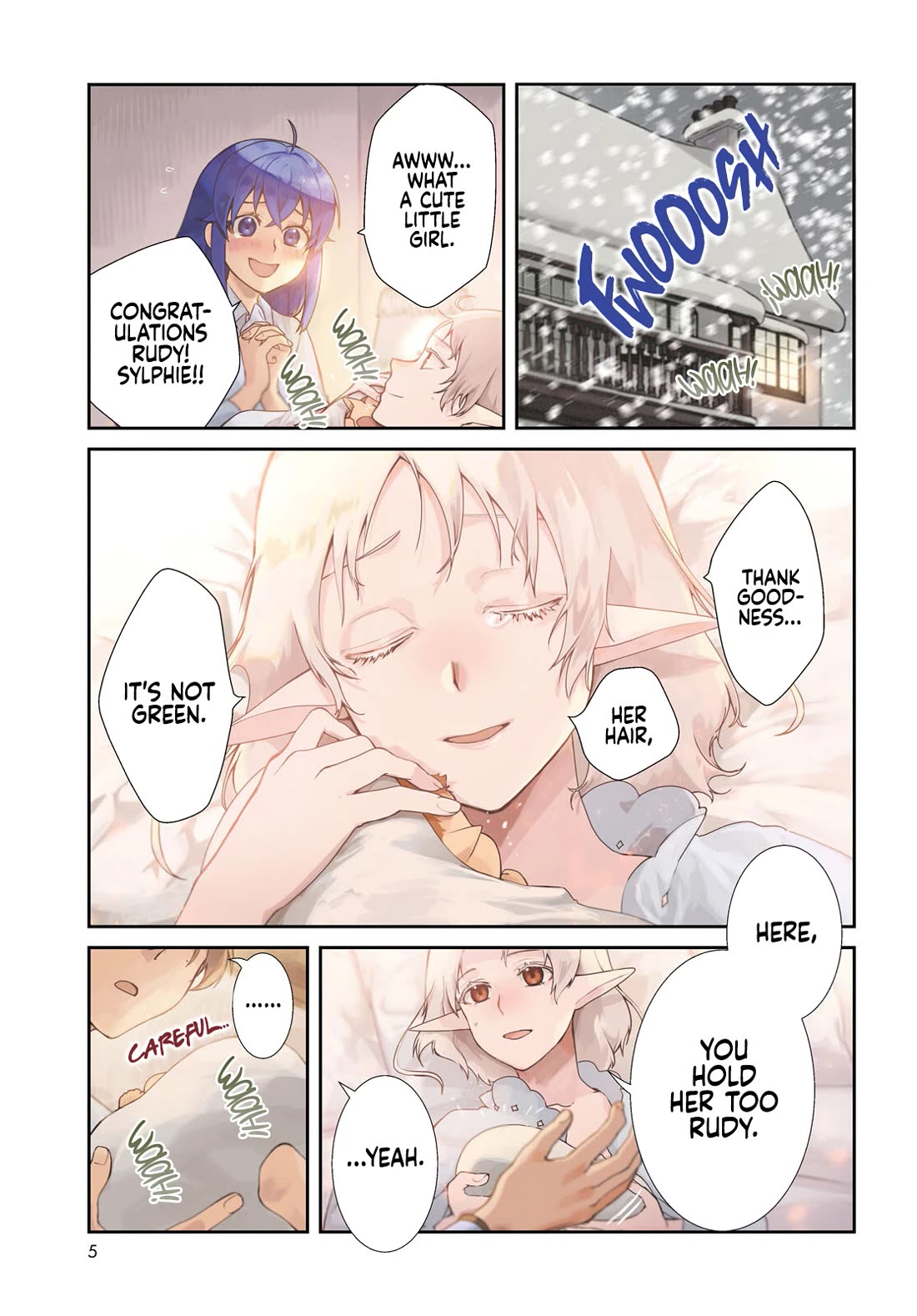 Mushoku Tensei - Isekai Ittara Honki Dasu Chapter 117 page 2 - Chapter 117: Birth