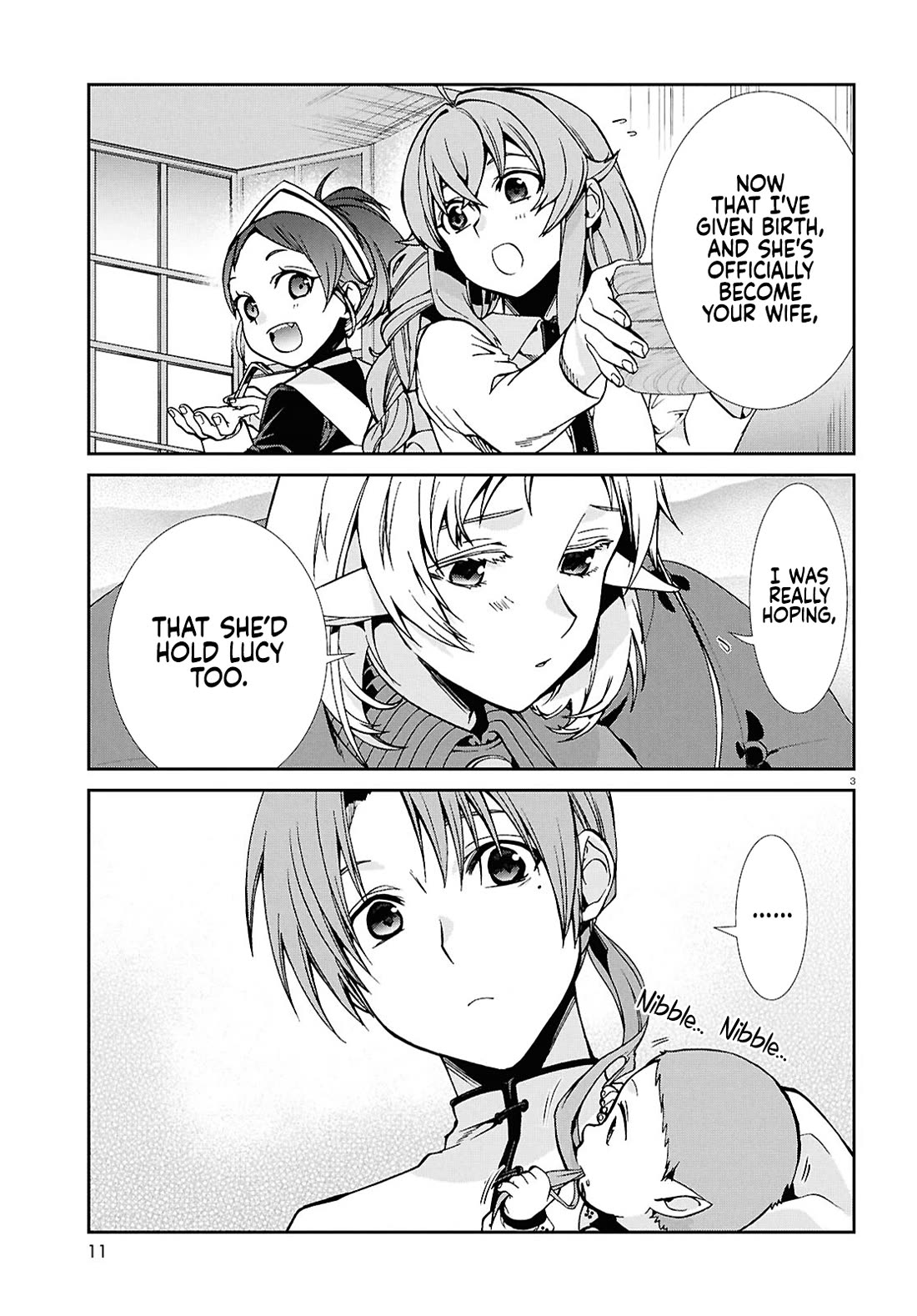 Mushoku Tensei - Isekai Ittara Honki Dasu Chapter 117 page 7 - Chapter 117: Birth