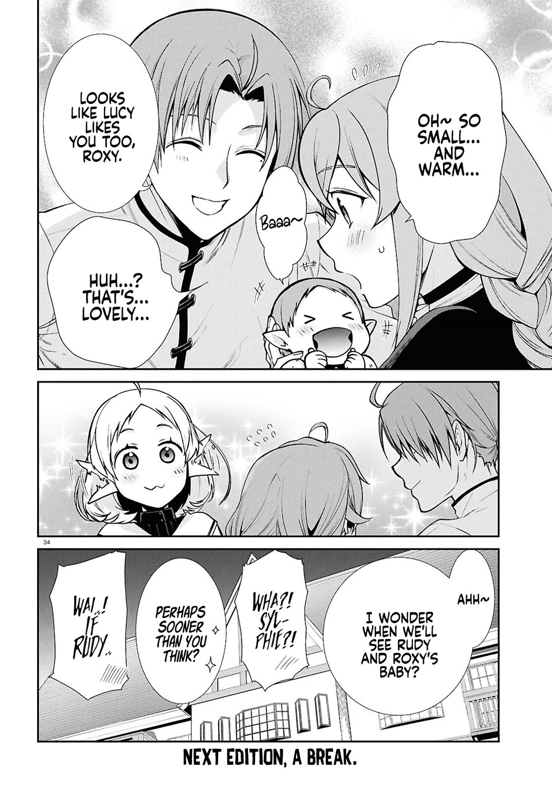 Mushoku Tensei - Isekai Ittara Honki Dasu Chapter 121 page 34 - Chapter 121: Birthday Party