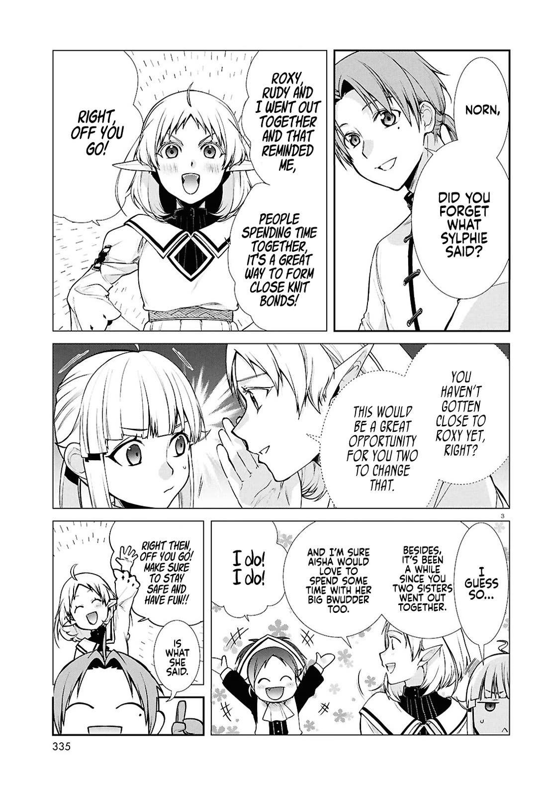 Mushoku Tensei - Isekai Ittara Honki Dasu Chapter 121 page 4 - Chapter 121: Birthday Party