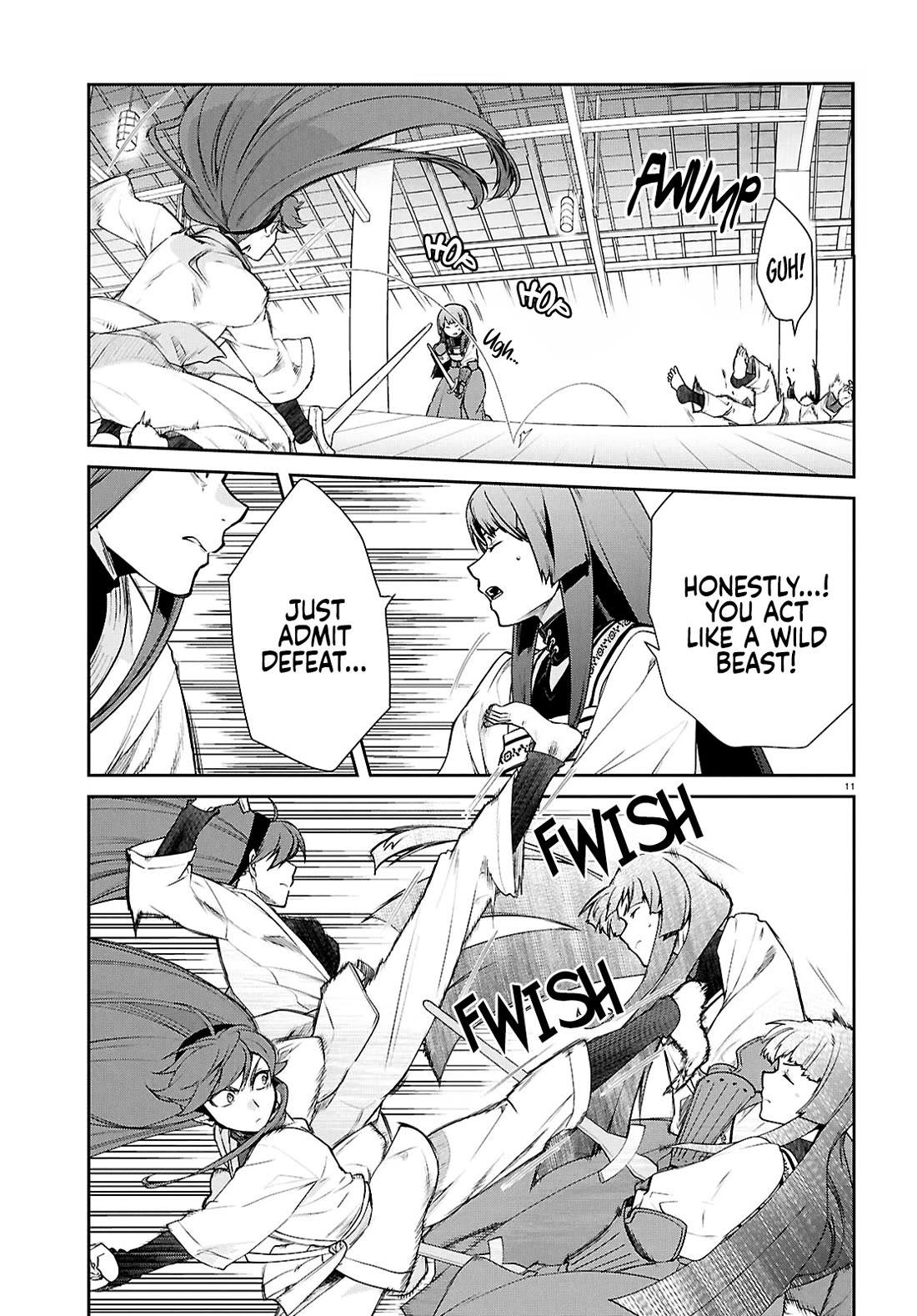 Mushoku Tensei - Isekai Ittara Honki Dasu Chapter 123 page 11 - Chapter 123: With Heft or Finesse, How Does The Mad Dog's Sword Swing?