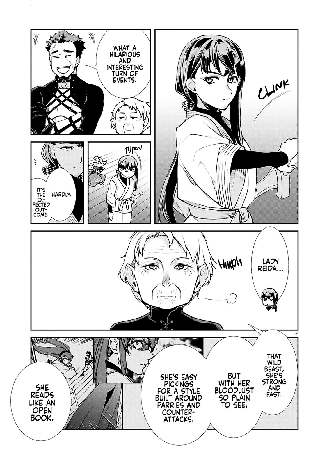 Mushoku Tensei - Isekai Ittara Honki Dasu Chapter 123 page 15 - Chapter 123: With Heft or Finesse, How Does The Mad Dog's Sword Swing?