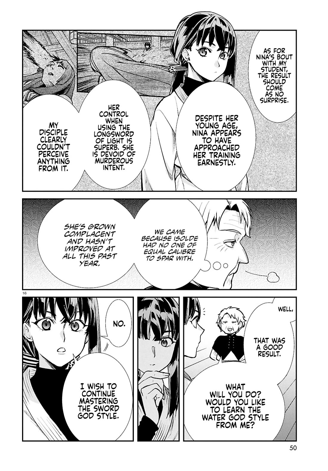 Mushoku Tensei - Isekai Ittara Honki Dasu Chapter 123 page 16 - Chapter 123: With Heft or Finesse, How Does The Mad Dog's Sword Swing?