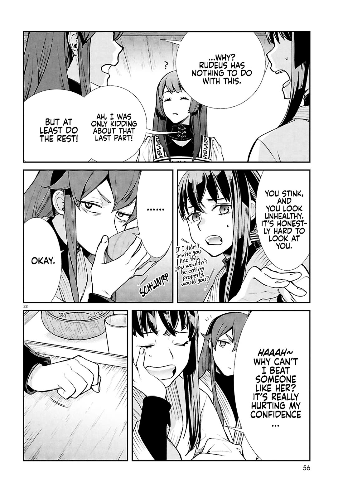 Mushoku Tensei - Isekai Ittara Honki Dasu Chapter 123 page 22 - Chapter 123: With Heft or Finesse, How Does The Mad Dog's Sword Swing?