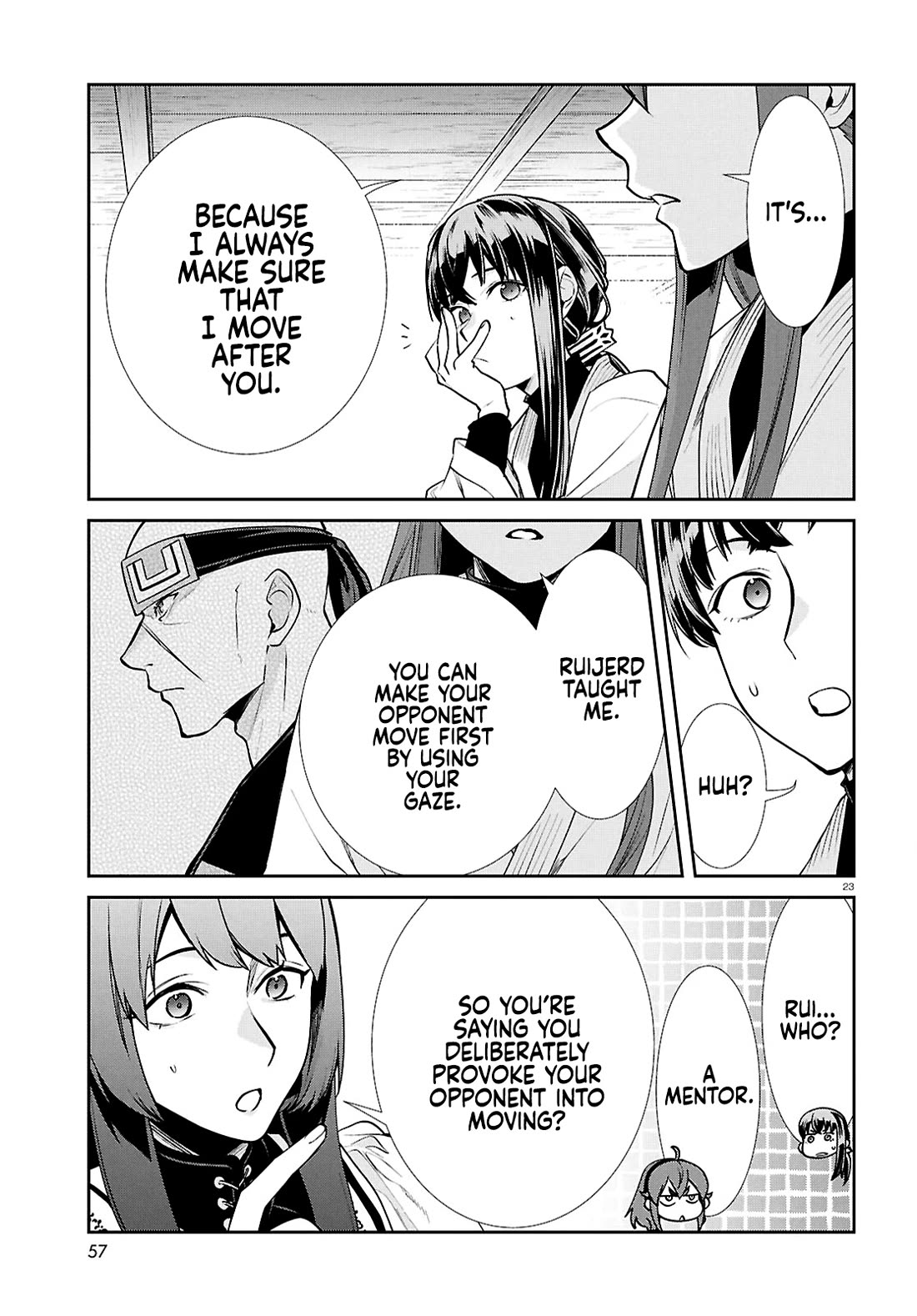 Mushoku Tensei - Isekai Ittara Honki Dasu Chapter 123 page 23 - Chapter 123: With Heft or Finesse, How Does The Mad Dog's Sword Swing?