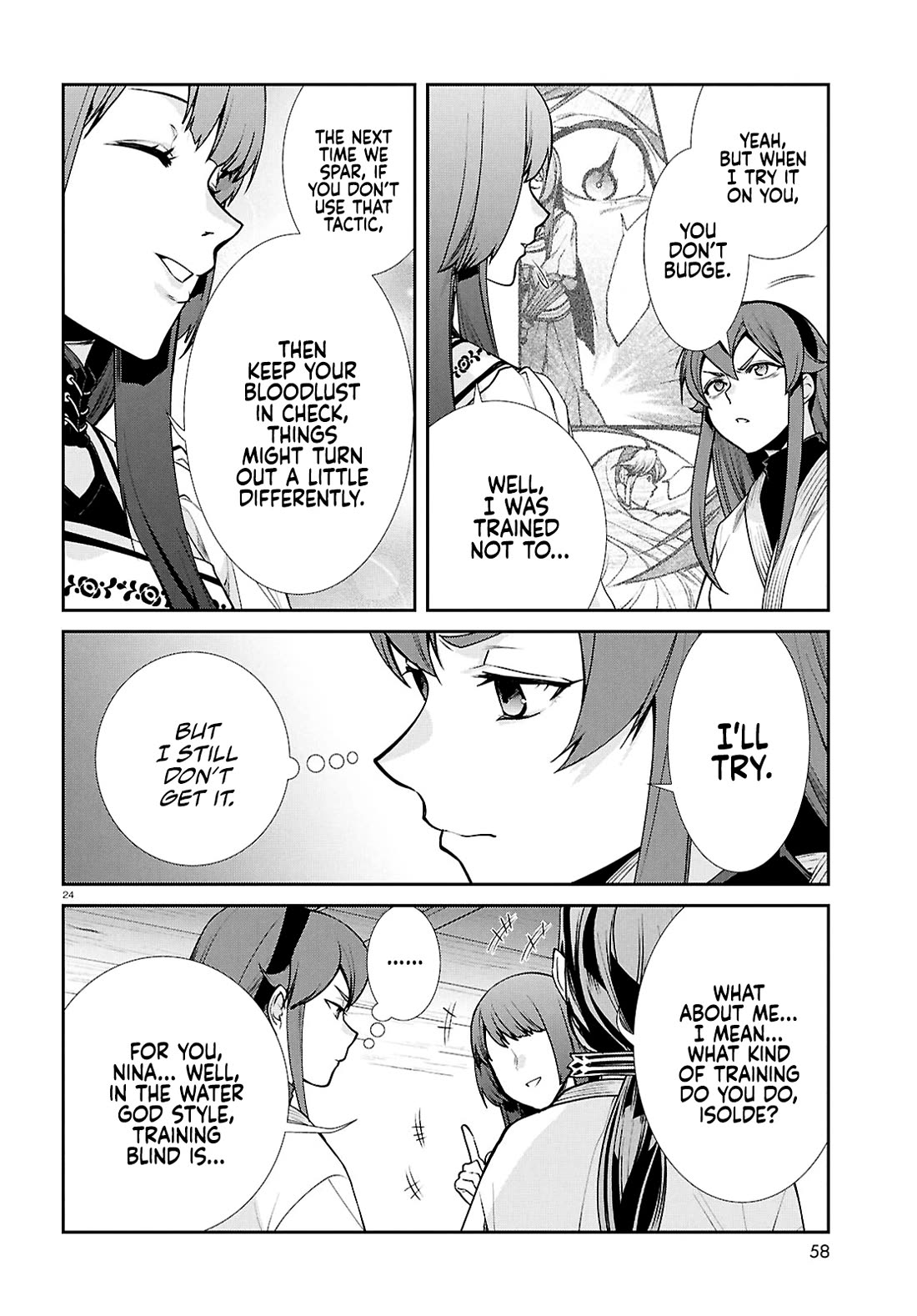 Mushoku Tensei - Isekai Ittara Honki Dasu Chapter 123 page 24 - Chapter 123: With Heft or Finesse, How Does The Mad Dog's Sword Swing?