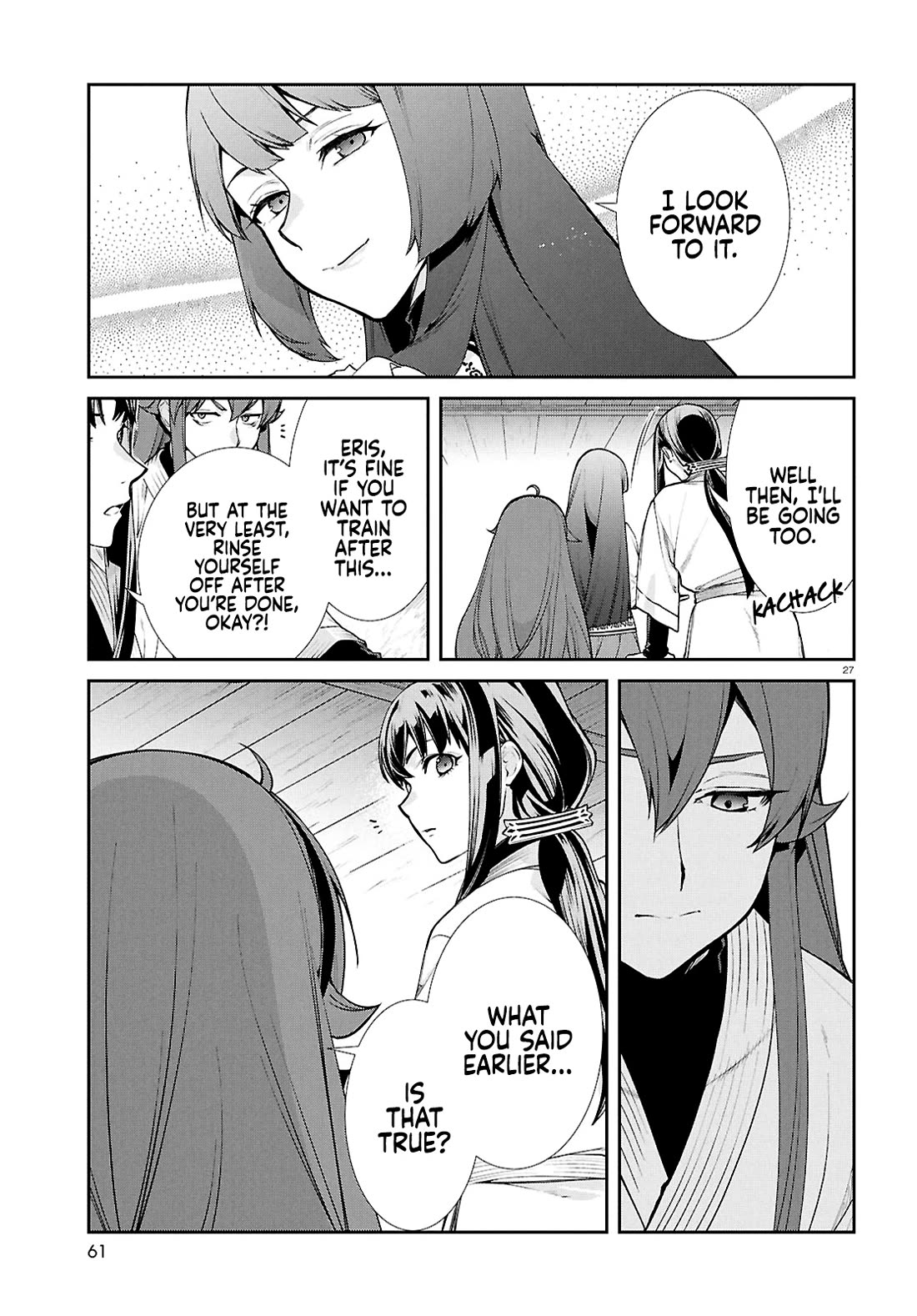 Mushoku Tensei - Isekai Ittara Honki Dasu Chapter 123 page 27 - Chapter 123: With Heft or Finesse, How Does The Mad Dog's Sword Swing?