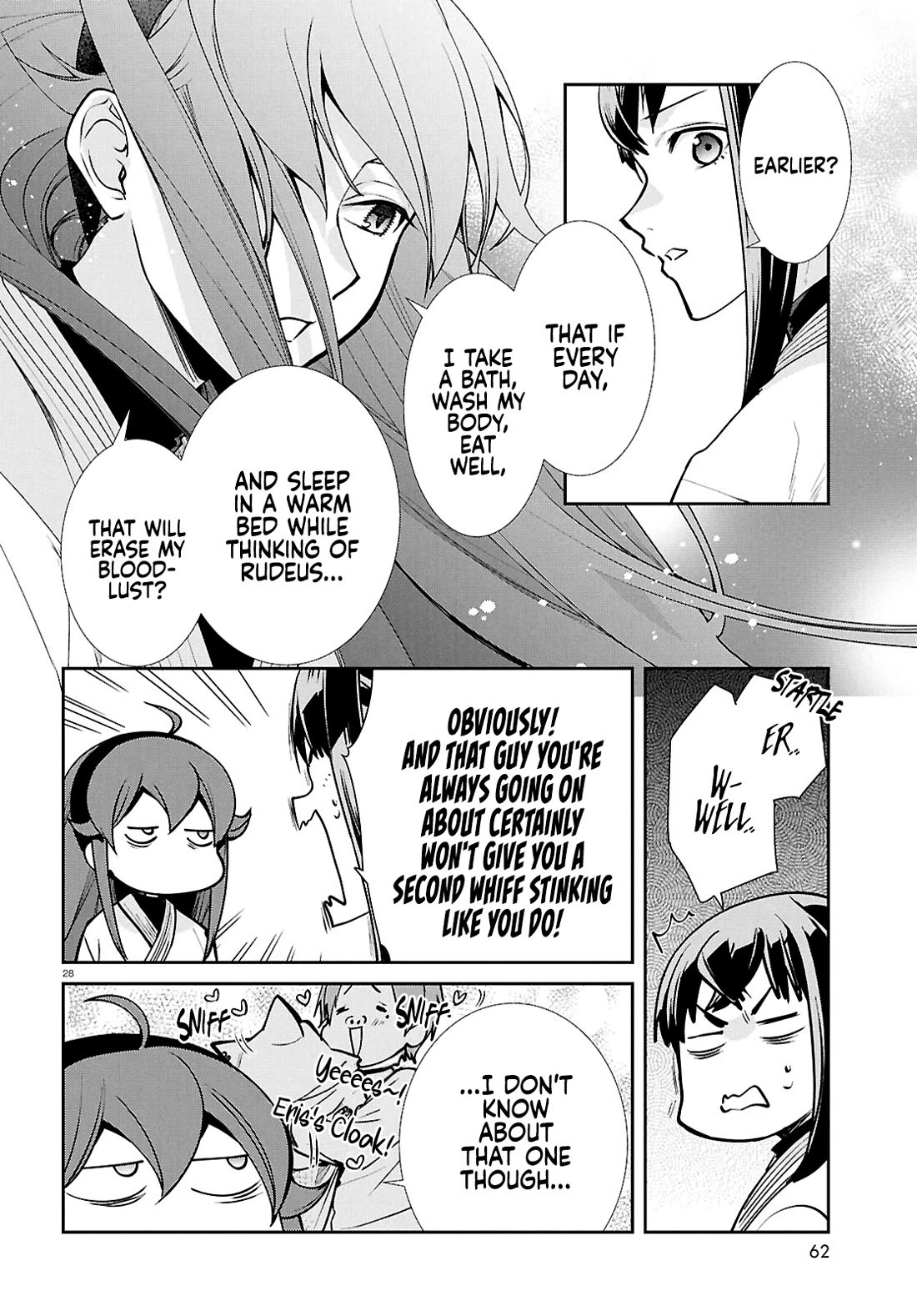 Mushoku Tensei - Isekai Ittara Honki Dasu Chapter 123 page 28 - Chapter 123: With Heft or Finesse, How Does The Mad Dog's Sword Swing?