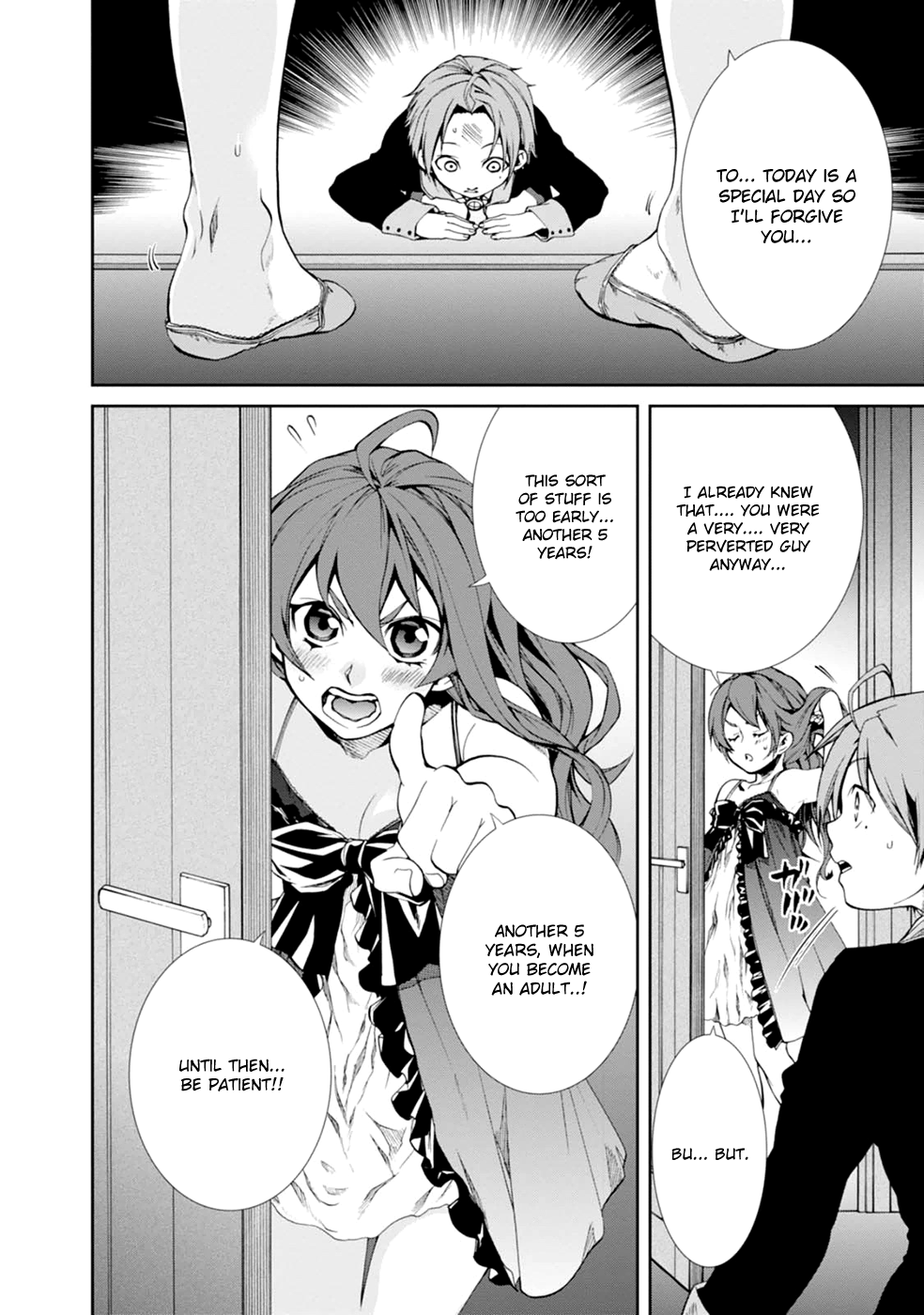 Mushoku Tensei - Isekai Ittara Honki Dasu Chapter 15 page 14 - Chapter 15: Promise