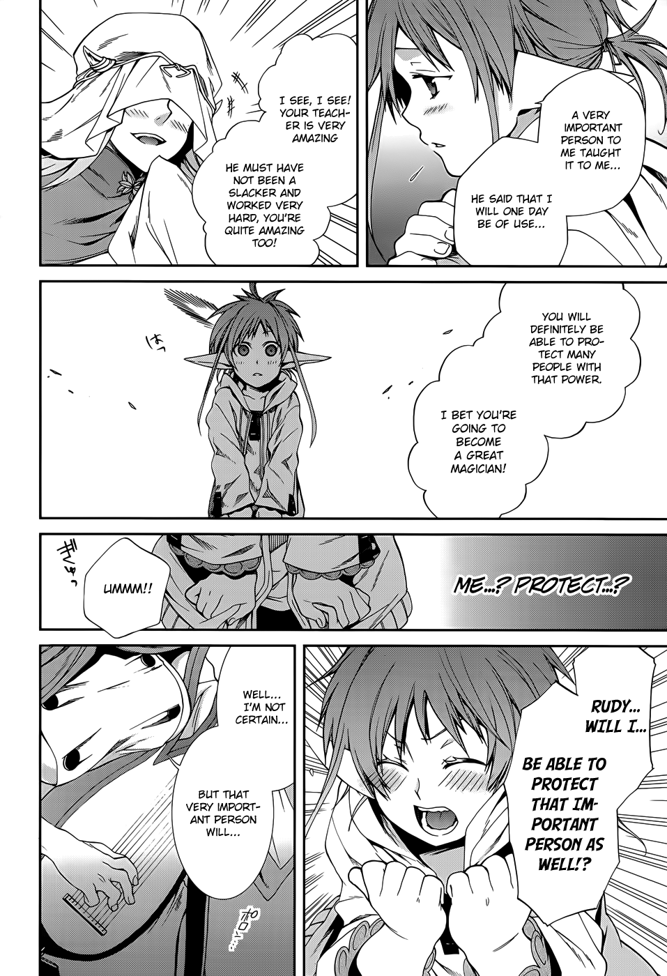 Mushoku Tensei - Isekai Ittara Honki Dasu Chapter 18.5 page 14 - Chapter 18.5: Angel