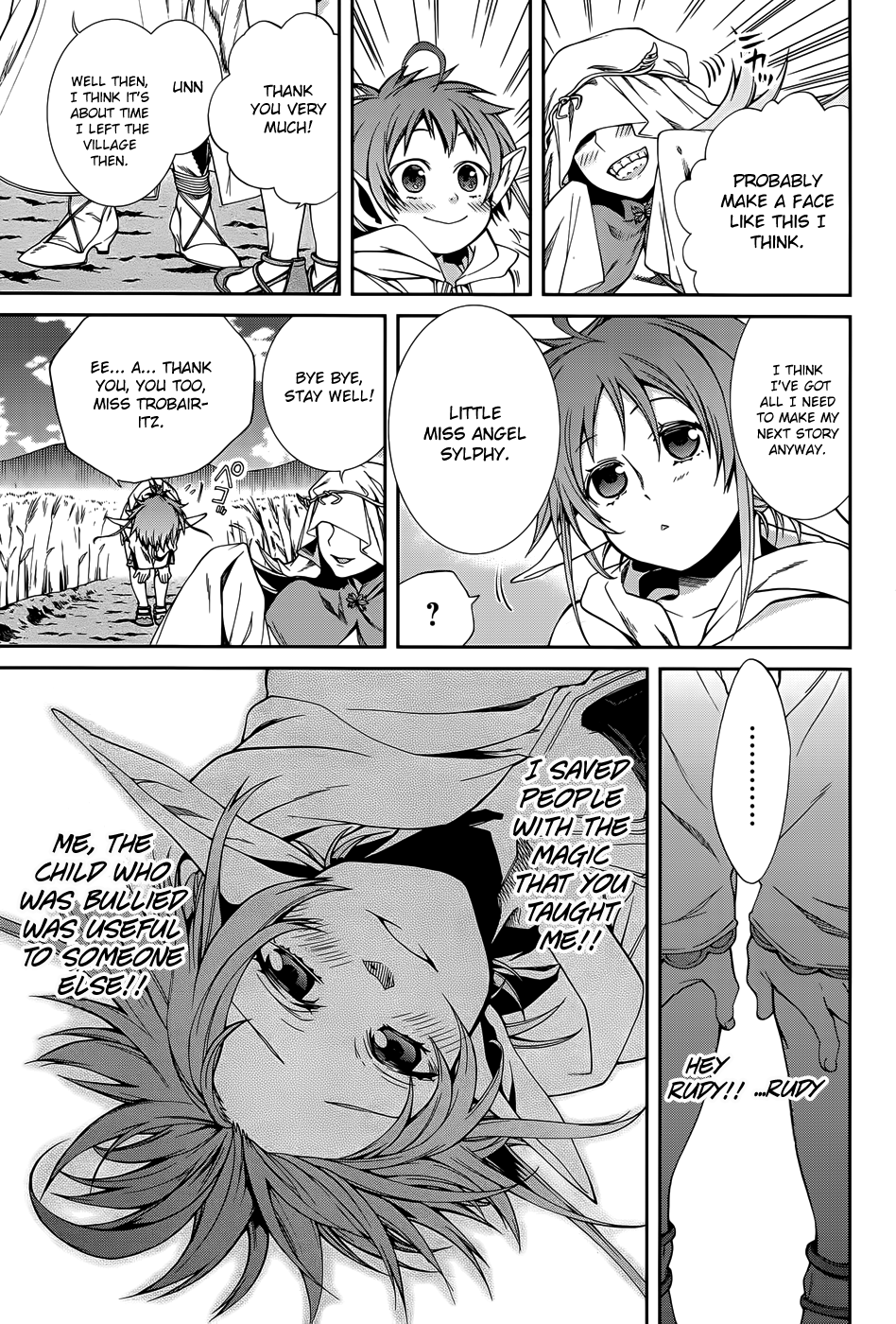 Mushoku Tensei - Isekai Ittara Honki Dasu Chapter 18.5 page 15 - Chapter 18.5: Angel