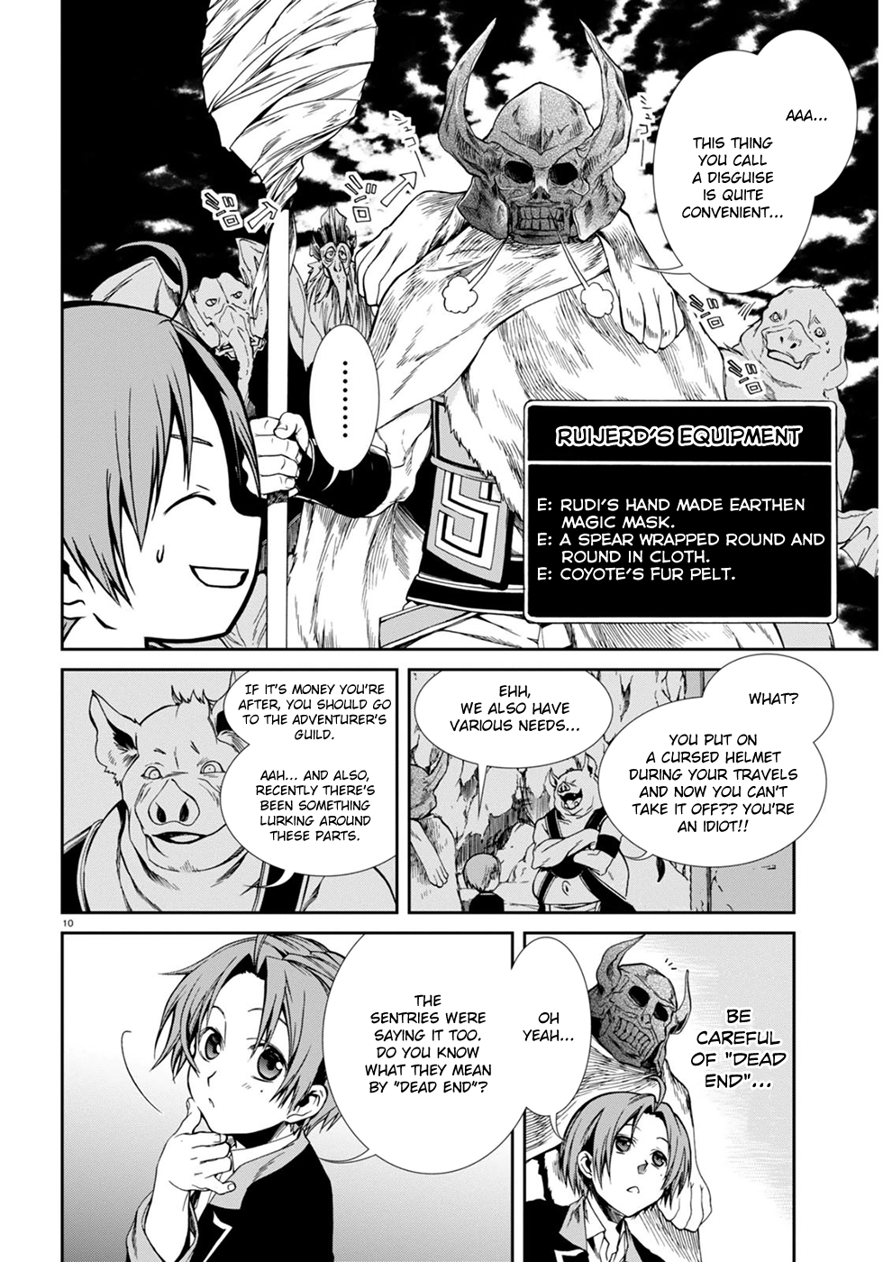 Mushoku Tensei - Isekai Ittara Honki Dasu Chapter 20 page 10 - Chapter 20: Adventurer’s Guild