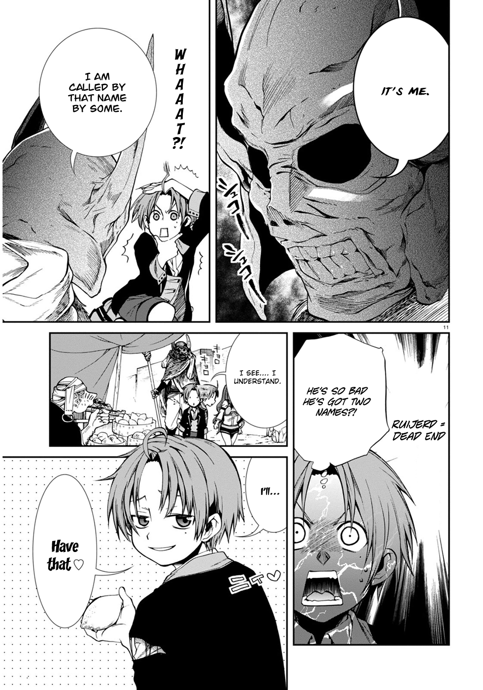 Mushoku Tensei - Isekai Ittara Honki Dasu Chapter 20 page 11 - Chapter 20: Adventurer’s Guild