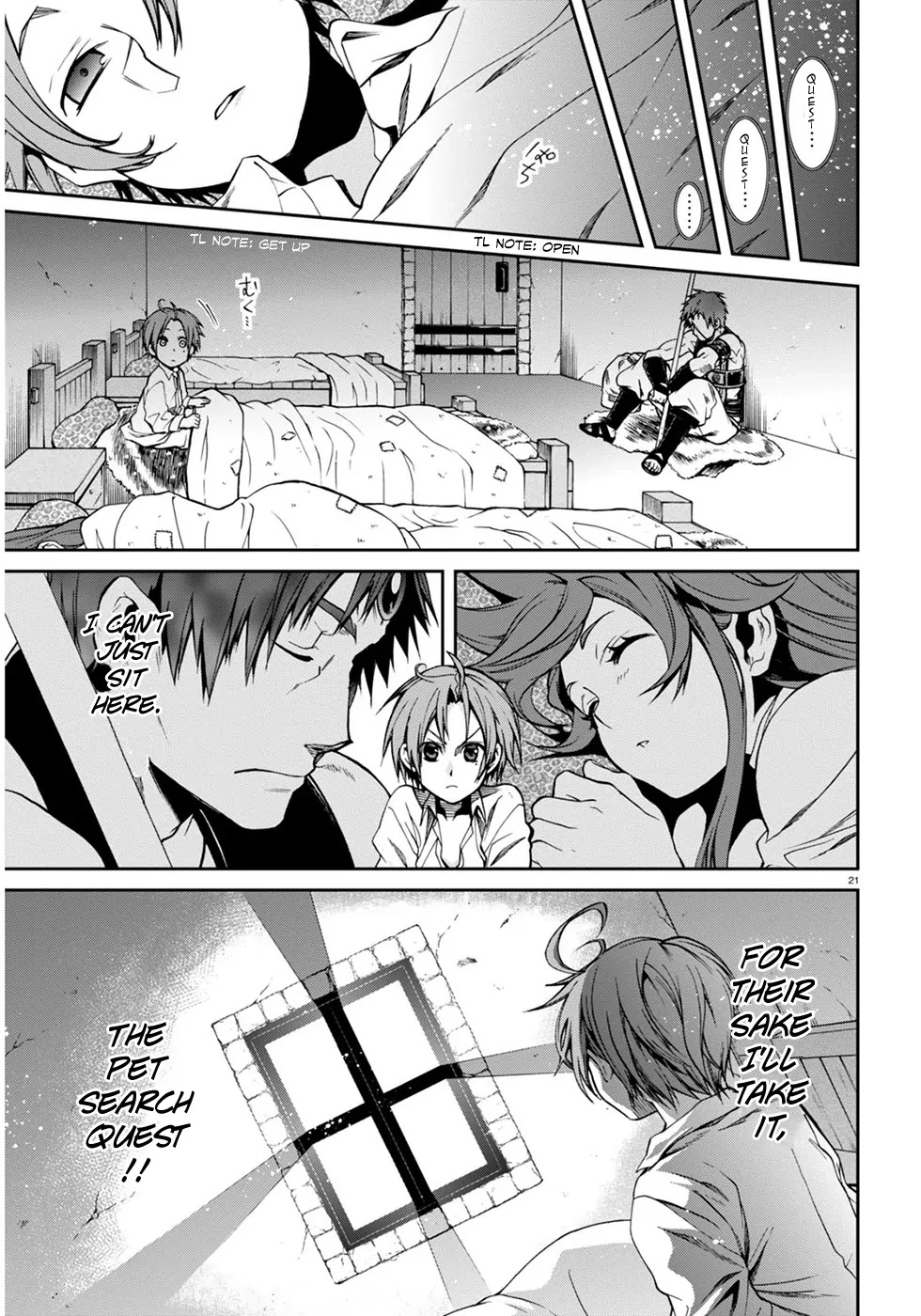 Mushoku Tensei - Isekai Ittara Honki Dasu Chapter 21 page 23 - Chapter 21: The Red Hair Hood