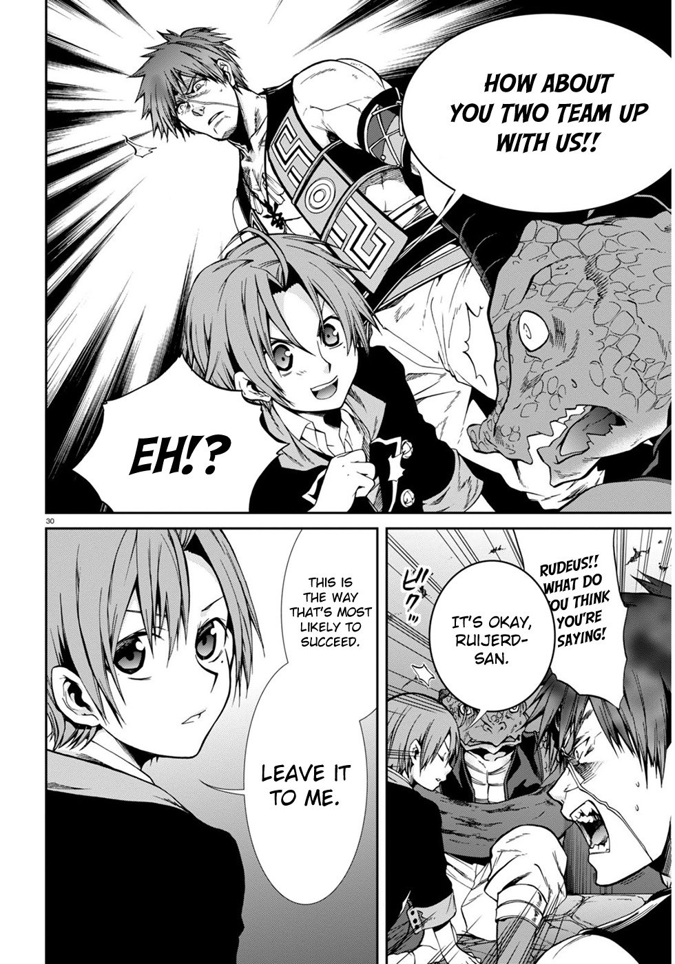 Mushoku Tensei - Isekai Ittara Honki Dasu Chapter 23 page 30 - Chapter 23: First Job
