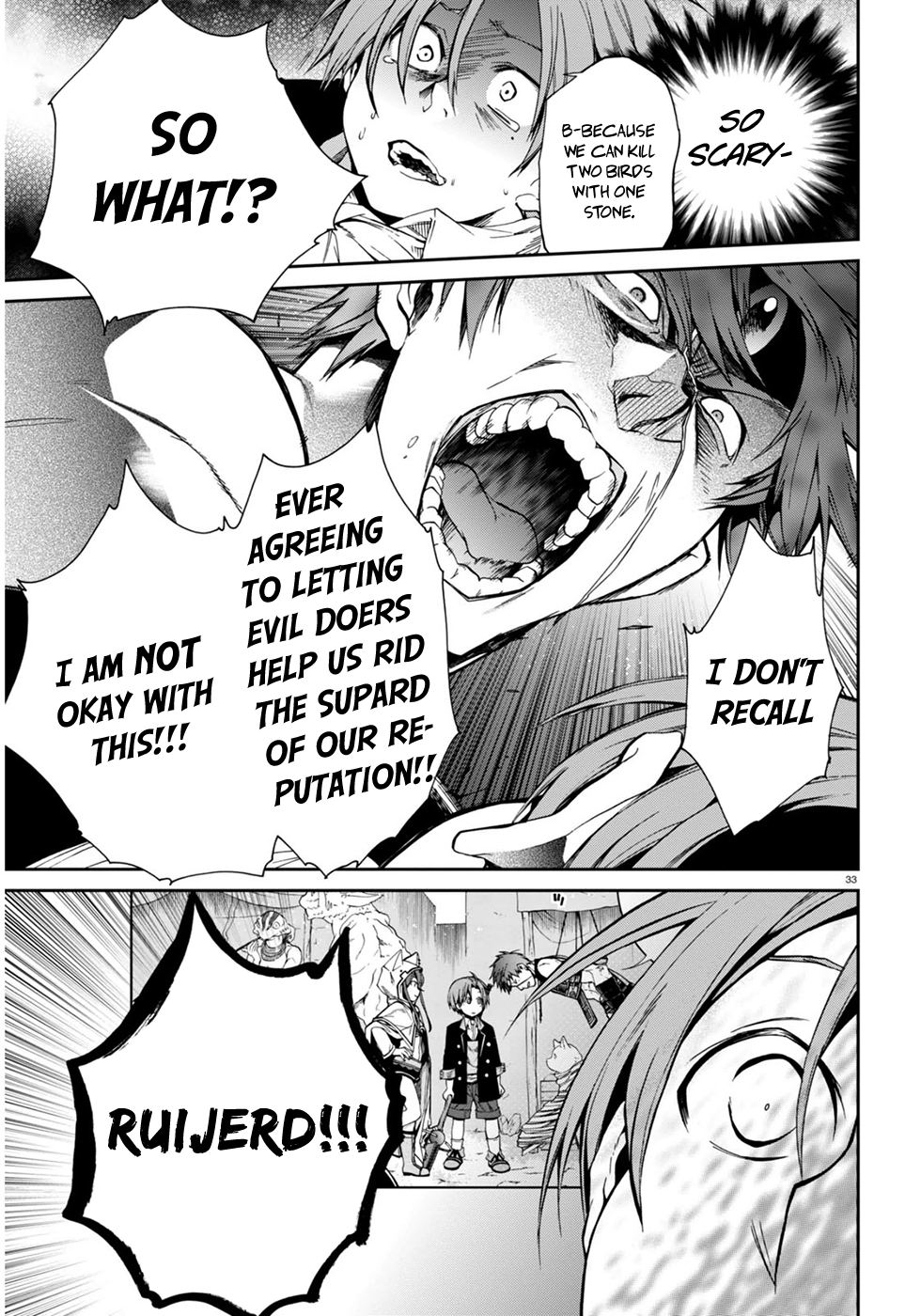 Mushoku Tensei - Isekai Ittara Honki Dasu Chapter 23 page 33 - Chapter 23: First Job