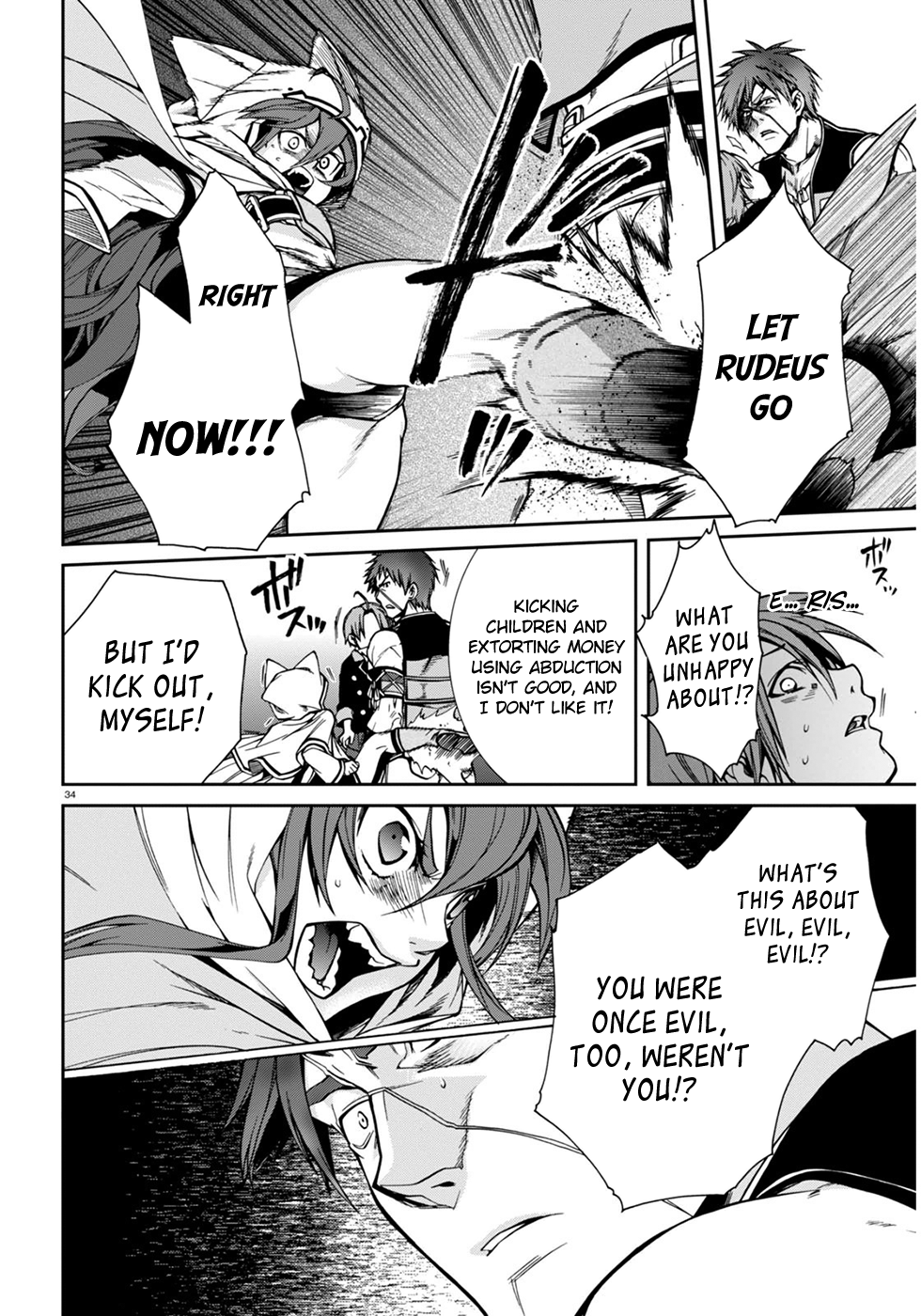 Mushoku Tensei - Isekai Ittara Honki Dasu Chapter 23 page 34 - Chapter 23: First Job