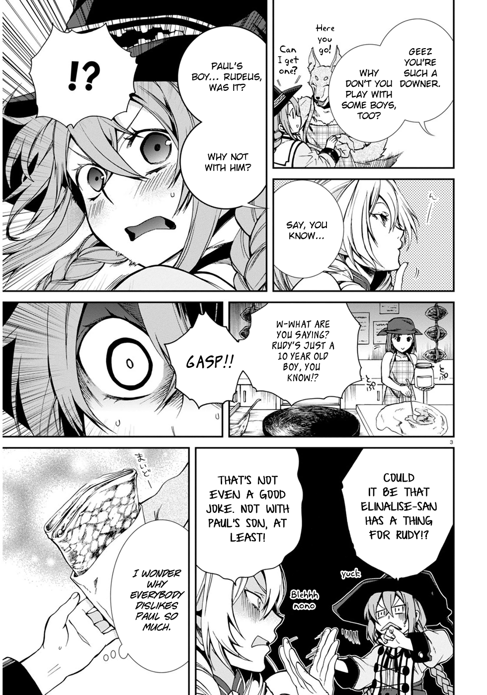 Mushoku Tensei - Isekai Ittara Honki Dasu Chapter 24.5 page 4 - Chapter 24.5: Miracle