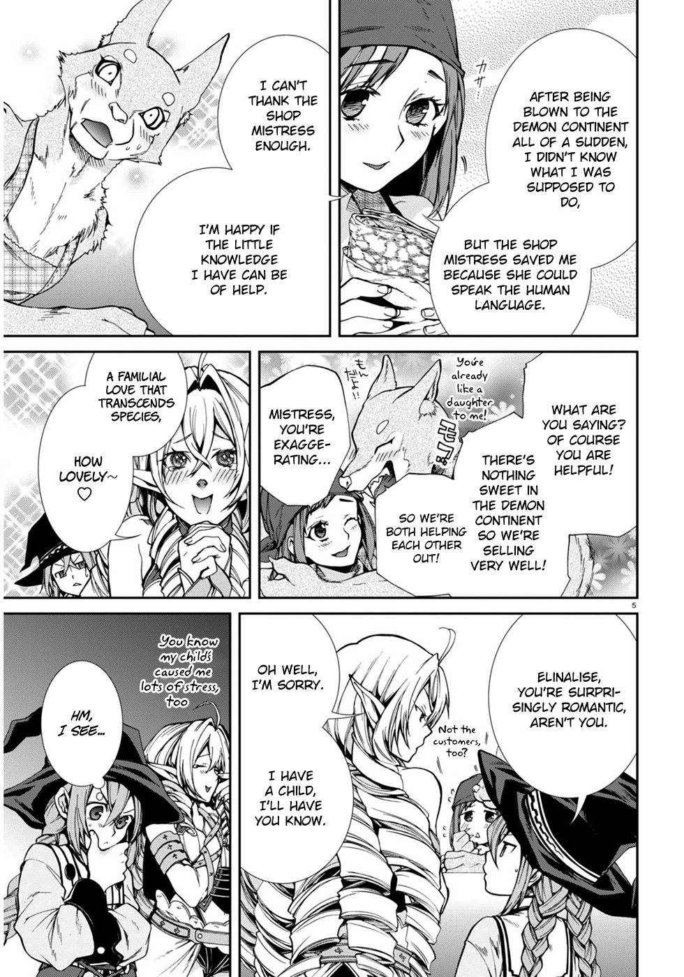 Mushoku Tensei - Isekai Ittara Honki Dasu Chapter 24.5 page 6 - Chapter 24.5: Miracle