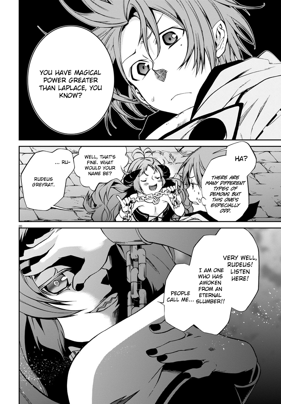 Mushoku Tensei - Isekai Ittara Honki Dasu Chapter 28 page 25 - Chapter 28: My Name is...