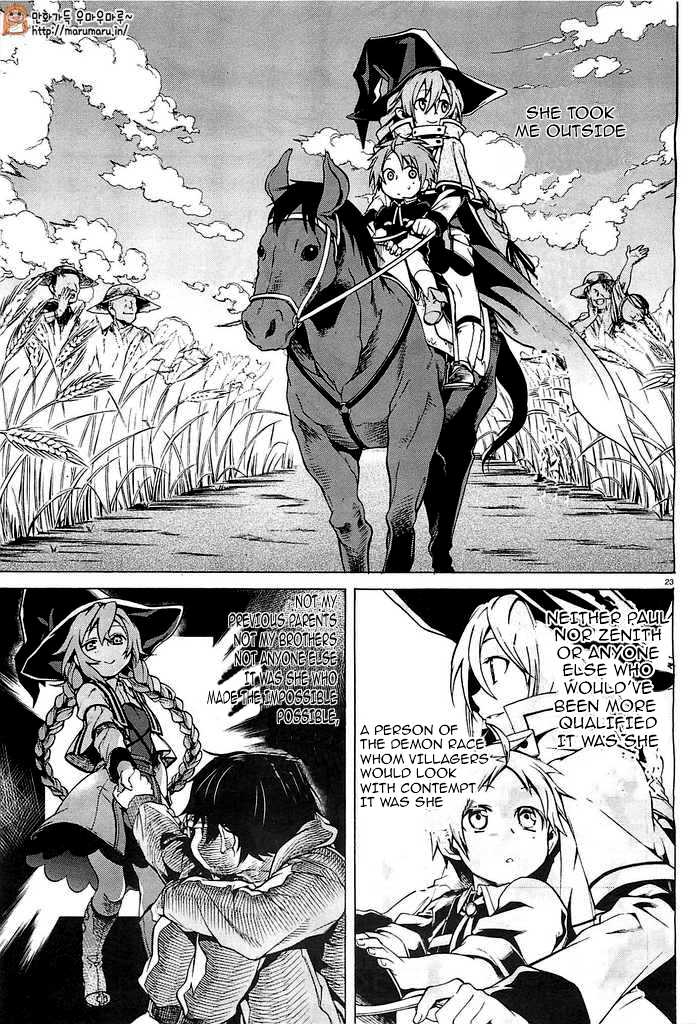 Mushoku Tensei - Isekai Ittara Honki Dasu Chapter 3 page 22 - Chapter 3: Respect