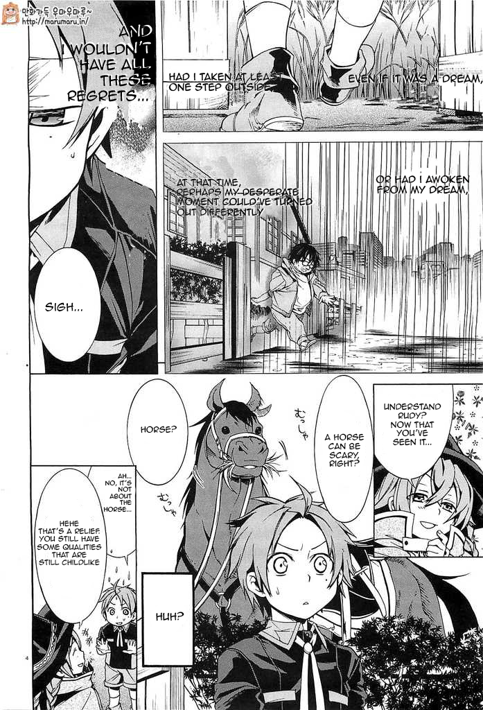 Mushoku Tensei - Isekai Ittara Honki Dasu Chapter 3 page 4 - Chapter 3: Respect