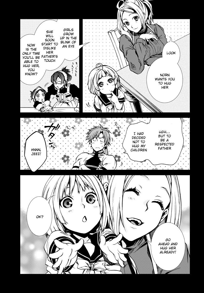 Mushoku Tensei - Isekai Ittara Honki Dasu Chapter 35 page 22 - Chapter 35: Father and Elder Brother and Younger Sister