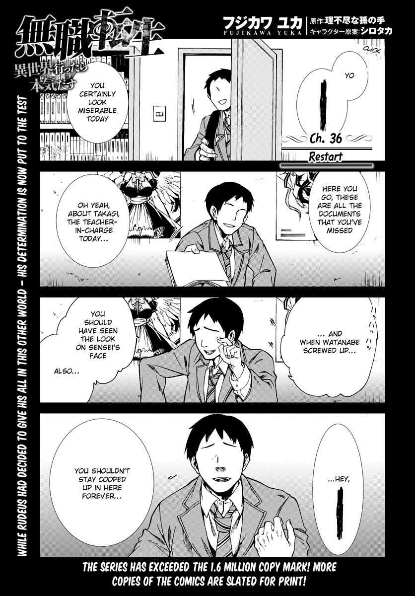 Mushoku Tensei - Isekai Ittara Honki Dasu Chapter 36 page 2 - Chapter 36: Restart