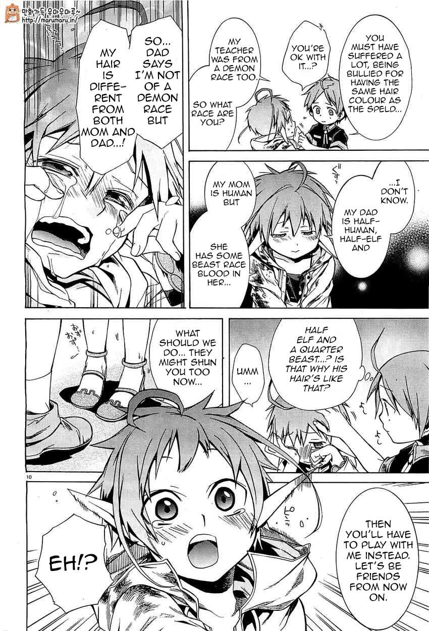 Mushoku Tensei - Isekai Ittara Honki Dasu Chapter 4 page 10 - Chapter 4: Friends