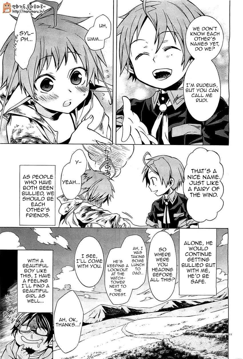 Mushoku Tensei - Isekai Ittara Honki Dasu Chapter 4 page 11 - Chapter 4: Friends
